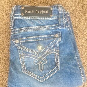 Selling Blue Rock Revival Jeans